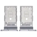 Dual Sim Card Tray For Samsung Galaxy S25 / S25 Plus (Premium) (Silver Shadow)