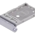 Dual Sim Card Tray For Samsung Galaxy S25 / S25 Plus (Premium) (Silver Shadow)