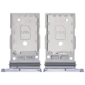 Dual Sim Card Tray For Samsung Galaxy S25 / S25 Plus (Premium) (Iceblue)