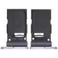 Single Sim Card Tray For Samsung Galaxy S25 / S25 Plus (Premium) (Iceblue)