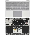 Top Case with Keyboard (ANSI US) and Trackpad For Microsoft Surface Laptop Go (1943) (Silver)