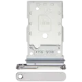 Dual Sim Card Tray For Samsung Galaxy S25 / S25 Plus (Premium) (White)