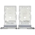 Dual Sim Card Tray For Samsung Galaxy S25 / S25 Plus (Premium) (White)