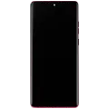 OLED Assembly With Frame For Motorola Moto Edge 50 Fusion 5G (XT2429 / 2024) (Refurbished) (Hot Pink)