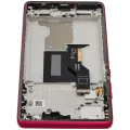 OLED Assembly With Frame For Motorola Moto Edge 50 Fusion 5G (XT2429 / 2024) (Refurbished) (Hot Pink)