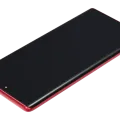 OLED Assembly With Frame For Motorola Moto G85 (XT2427-3 / 2024) (Refurbished) (Magenta)