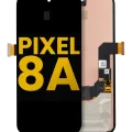 OLED Assembly Without Frame (With Finger Print Sensor) For Google Pixel 8A (Refurbished) (All Colors)