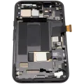 OLED Assembly With Frame (With Fingerprint Sensor) For Google Pixel 8A (Refurbished) (Obsidian)