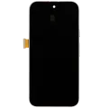 OLED Assembly With Frame (With Fingerprint Sensor) For Google Pixel 8A (Refurbished) (Porcelain)