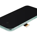 OLED Assembly With Frame (With Fingerprint Sensor) For Google Pixel 8A (Refurbished) (Aloe)