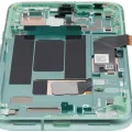 OLED Assembly With Frame (With Fingerprint Sensor) For Google Pixel 8A (Refurbished) (Aloe)