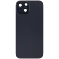 Back Glass w/ MagSafe Magnet For iPhone 15 (No Logo) (Aftermarket) (Black)