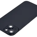 Back Glass w/ MagSafe Magnet For iPhone 15 (No Logo) (Aftermarket) (Black)