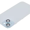 Back Glass w/ MagSafe Magnet For iPhone 15 (No Logo) (Aftermarket) (Blue)