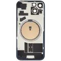 Back Glass w/ MagSafe Magnet For iPhone 15 (No Logo) (Aftermarket) (Green)