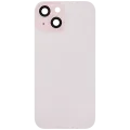 Back Glass w/ MagSafe Magnet For iPhone 15 (No Logo) (Aftermarket) (Pink)