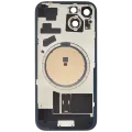 Back Glass w/ MagSafe Magnet For iPhone 15 (No Logo) (Aftermarket) (Yellow)