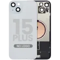 Back Glass w/ MagSafe Magnet For iPhone 15 Plus (No Logo) (Aftermarket) (Blue)