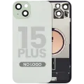 Back Glass w/ MagSafe Magnet For iPhone 15 Plus (No Logo) (Aftermarket) (Green)