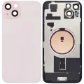 Back Glass w/ MagSafe Magnet For iPhone 15 Plus (No Logo) (Aftermarket) (Pink)
