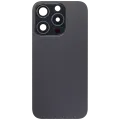 Back Glass w/ MagSafe Magnet For iPhone 15 Pro (No Logo) (Aftermarket) (Black Titanium)