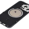 Back Glass w/ MagSafe Magnet For iPhone 15 Pro Max (No Logo) (Aftermarket) (Natural Titanium)
