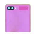 Outer OLED Assembly With Frame For Samsung Galaxy Z Flip 4G (F700) / Z Flip 5G (F707) (Service Pack) (Mirror Purple)