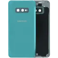 Back Cover Glass With Camera Lens For Samsung Galaxy S10e (Service Pack) (Green)