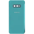 Back Cover Glass With Camera Lens For Samsung Galaxy S10e (Service Pack) (Green)