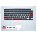 Top Case With Keyboard (ANSI US) For MacBook Air 15" A3448 (2026) (Genuine OEM) (Silver)