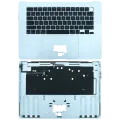 Top Case with Keyboard (ANSI US) For MacBook Air 15" A3448 (2026) (Genuine OEM) (Sky Blue)