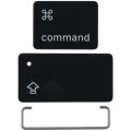Keycap Kit (ANSI US Layout) For MacBook Air 13" A3449 (2026) / MacBook Air 15" A3448 (2026) (Genuine OEM) (Silver / Starlight)