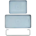 Keycap Kit (ANSI US Layout) For MacBook Air 13" A3449 (2026) / MacBook Air 15" A3448 (2026) (Genuine OEM) (Midnight / Sky Blue)