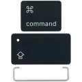 Keycap Kit (ANSI US Layout) For MacBook Air 13" A3449 (2026) / MacBook Air 15" A3448 (2026) (Genuine OEM) (Midnight / Sky Blue)