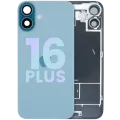 Back Glass w/ MagSafe Magnet & NFC & Flashlight Flex For iPhone 16 Plus (Service Pack) (Teal)