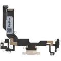 Charging Port Flex Cable For iPhone 16e / 17e (Aftermarket Plus) (Soft Pink)