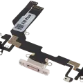 Charging Port Flex Cable For iPhone 16e / 17e (Aftermarket Plus) (Soft Pink)