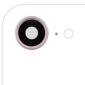 Back Camera Lens With Bracket & Bezel For iPhone 17e (Premium) (Soft Pink)