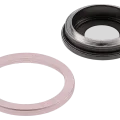 Back Camera Lens With Bracket & Bezel For iPhone 17e (Premium) (Soft Pink)