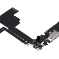 Charging Port Flex Cable For iPhone 15 Pro (Used OEM Pull) (White Titanium)