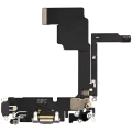 Charging Port Flex Cable For iPhone 15 Pro (Used OEM Pull) (Natural Titanium)