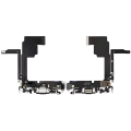 Charging Port Flex Cable For iPhone 15 Pro (Used OEM Pull) (Blue Titanium)