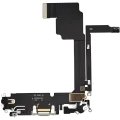 Charging Port Flex Cable For iPhone 15 Pro Max (Used OEM Pull) (White Titanium)