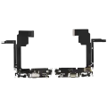 Charging Port Flex Cable For iPhone 15 Pro Max (Used OEM Pull) (Natural Titanium)