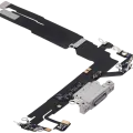 Charging Port Flex Cable For iPhone 16 (Used OEM Pull) (White)