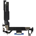 Charging Port Flex Cable For iPhone 16 (Used OEM Pull) (Ultramarine)