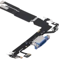 Charging Port Flex Cable For iPhone 16 (Used OEM Pull) (Ultramarine)