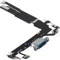 Charging Port Flex Cable For iPhone 16 (Used OEM Pull) (Teal)