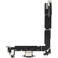Charging Port Flex Cable For iPhone 16 Plus (Used OEM Pull) (Black)
