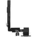 Charging Port Flex Cable For iPhone 16 Pro Max (Used OEM Pull) (White Titanium)